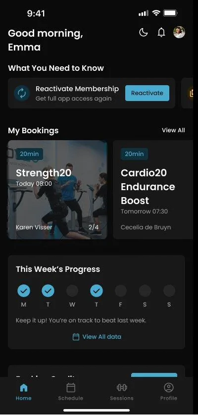 EMS app preset